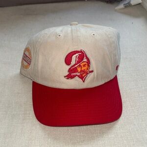 Throwback Tampa Bay Buccaneers Red/Cream Dad Cap OSFA